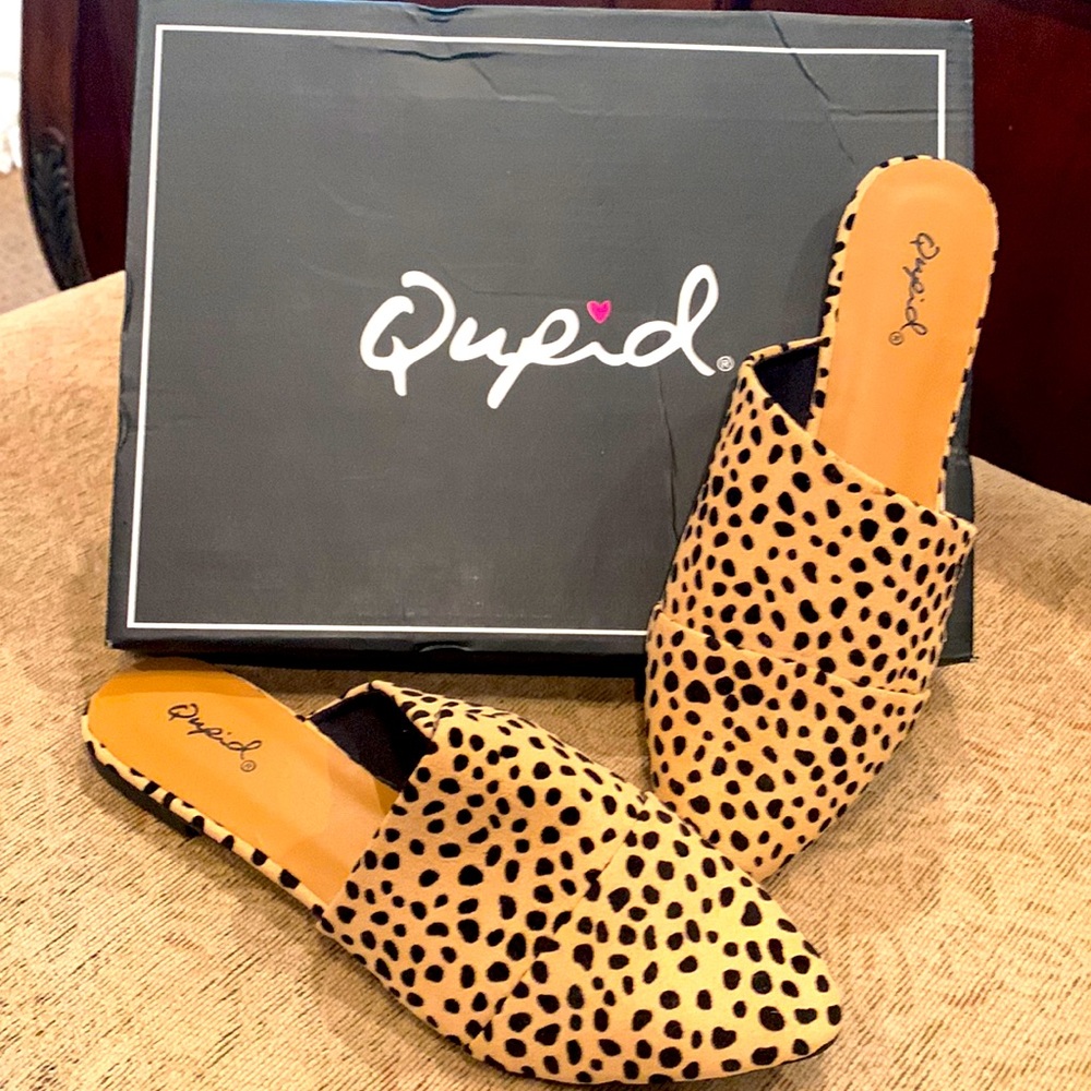 Size 6 , brand new , never word mules